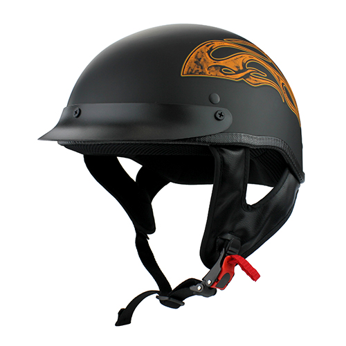 motorcycle helmets half head